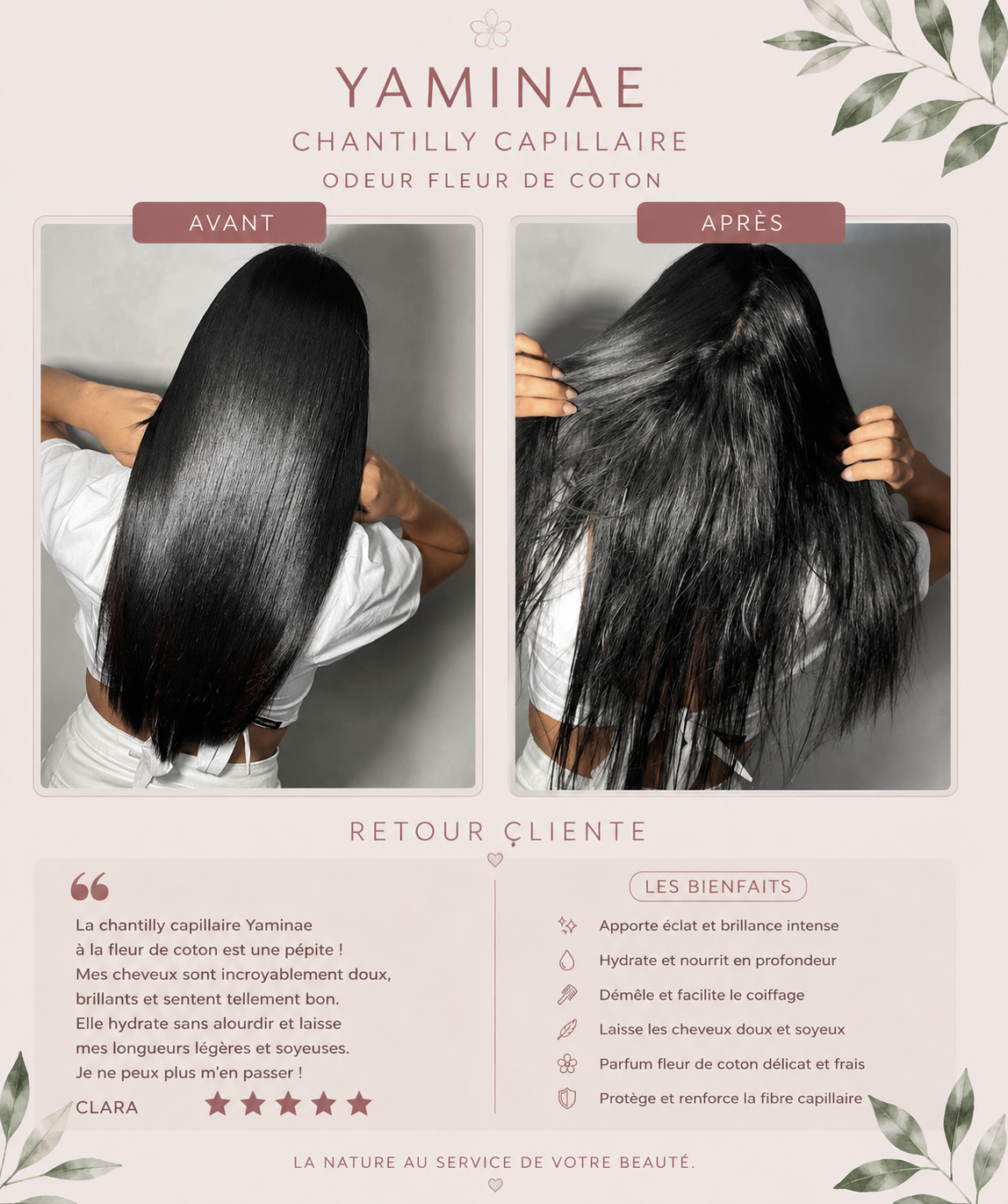 Chantilly YAMINAE – Réparation & Hydratation Ultime