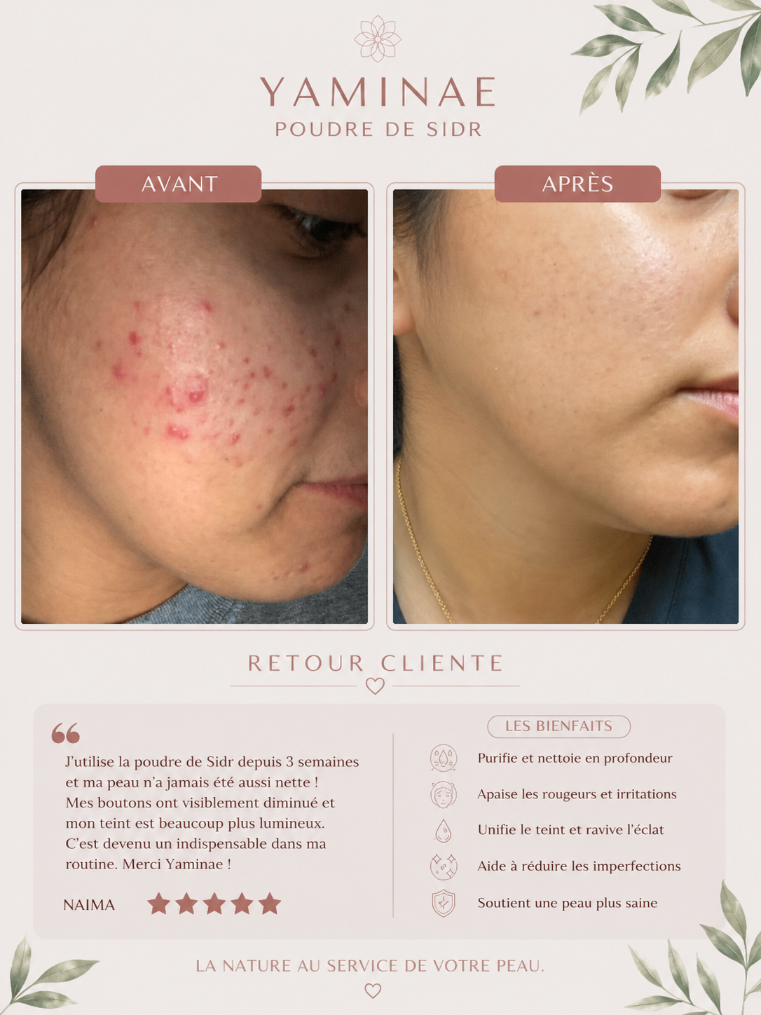 POUDRE DE SIDR — Soin Naturel Cheveux & Peau